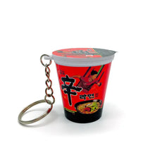 Load image into Gallery viewer, Simulation Instant Noodles Keychain On The Phone Mini Snacks Pendant Bag Pendant Christmas Gifts For The New Year
