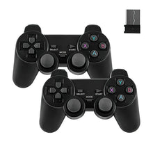Load image into Gallery viewer, 4K HD Wireless Controllers 40000+ Games 2.4G Arcade Console Support TF Card Expansion TV Mini Game Console Max 256GB for PS1
