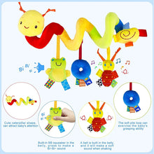 Load image into Gallery viewer, Cute Activity Musical Spiral Crib Stroller Car Seat Travel Hanging Toys Baby Boys Girls Rattles Toy
