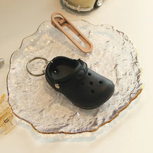 Load image into Gallery viewer, 1PCS 3D Mini 7.5cm EVA Beach Hole Little Croc Shoe Keychain Bag Accessories Decoration Keyring Car Handbag Key Chain Charms

