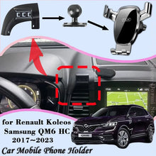 Load image into Gallery viewer, Car Mobile Phone Holder for Renault Koleos Samsung QM6 HC 2017~2023 Air Vent Mount Bracket Smartphone Stand Auto Accessories
