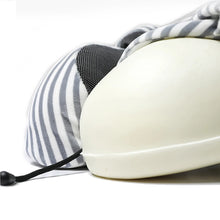 Load image into Gallery viewer, U Shaped Memory Foam Neck Cushion Travel Healthcare Soft Travel Pillow Neck Cervical Airplane Pillow
