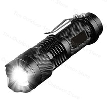 Load image into Gallery viewer, 1/3/5/10Packs Portable Mini Q5 LED Flashlight Tactical Lamp Torch Adjustable Focus Zoomable Flashlight for Gift Hiking Camping
