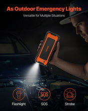 Load image into Gallery viewer, VEVOR Jump Starter 3000-4000A Peak Car Battery Starter with Air Compressor Jumper Cables Lithium Jump Box for Gas/Diesel Engines
