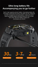 Load image into Gallery viewer, Smartwatch Military Men 360*360 HD Screen Flashlight Health Monitoring Waterproof Heart Rate BT Call Smart Watch For Android IOS
