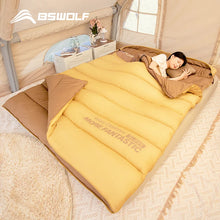 Load image into Gallery viewer, BSWOLF 2 Person Camping Sleeping Bag Four Seasons Portable Winter Sleeping Bag for Outdoor Camp Travel Hiking
