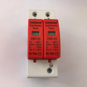 SPD Din Rail Surge protector 1P/2P/3P/4P lightning arrester household AC100-380V surge switch 10-20KA 20-40KA 30-60KA 40-80KA