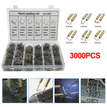 Load image into Gallery viewer, 3000PCS Hot Stapler Staples For Plastic Welder Automotive Plastic Repair Machine Welding Wire Car Bumper Repair Welding Machine

