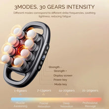 Load image into Gallery viewer, High-Power 16 Head Percussion Massage Gun - 48kg Deep Tissue Relief for Athletes &amp; Fitness Enthusiasts Body Massager
