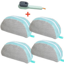 Load image into Gallery viewer, Shoe Washing Machine Bag with Brush Set – Durable Laundry Cleaner (1–4PCS)
