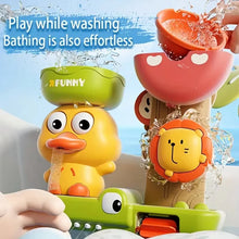 Load image into Gallery viewer, Baby Bath Toys  For Kids Interactive Bath Toy with Suction Cups Cartoon Duck Water Tub toys Bathtub Toy for Boys Girls Infant
