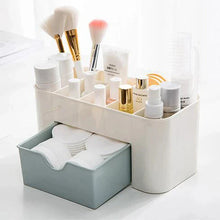 Load image into Gallery viewer, Multifunctional Nail &amp; Cotton Swab Storage Box – Cosmetic Organizer
