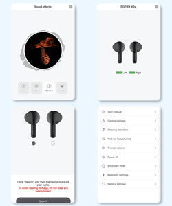 Edifier X2s Wireless Earbuds Bluetooth V5.3 Earphones X2 Upgraded 26hours Playback time Deep Bass Lightweight IP54 Waterproof