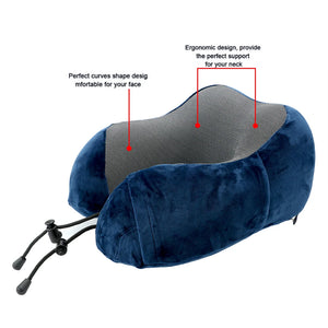 U Shaped Memory Foam Neck Cushion Travel Healthcare Soft Travel Pillow Neck Cervical Airplane Pillow