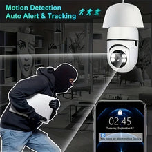 Load image into Gallery viewer, 2Pc Ease Life APP-Light Bulb Security Cameras Outdoor Wireless WiFi Camera 5GHz, 360 Degree, E27 Light Socket Screw In Securi
