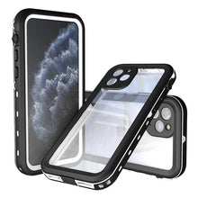 Load image into Gallery viewer, Waterproof Case For iPhone 14 13 12 11 Pro Max 14Plus 12Pro Durable Water Proof Cover Sport 360 Protect iPhone12 Mini  Waterproof Case for iPhone Drop Resistant Iphone Clear Back
