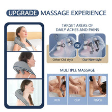 Load image into Gallery viewer, Foreverlily 26W Neck &amp; Shoulder Massager Wireless Back Kneading Shawl
