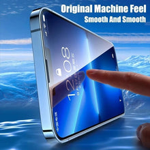 Load image into Gallery viewer, 4Pcs Full Cover Screen Protectors for IPhone 13 11 12 Pro Max Mini 13Pro 11Pro 14 PRO XS MAX X XR SE 6S 8 7 Plus Tempered Glass  Ultra Clear Tempered Glass Case Friendly Easy to Install Screen Protector
