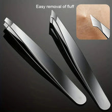Load image into Gallery viewer, 4pcs Set Professional Tweezers Set Perfect For Eyebrow Hair Removal Splinter Very Effortless and Relaxed to Remove for women

