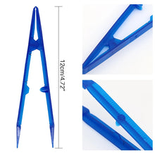 Load image into Gallery viewer, 100pcs Disposable Medical Tweezers Plastic Forceps Dental Portable Sterile Clips Dentist Lab Clinic Disposable Consumables Tool
