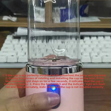 Load image into Gallery viewer, Portable Electric Blender Bottle – 6-Blade Smoothie Maker USB
