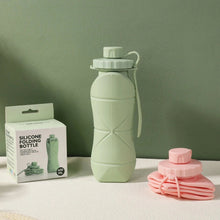 Load image into Gallery viewer, Portable Silicone Folding Water Cup - Scalable Travel Bottle for Outdoors
