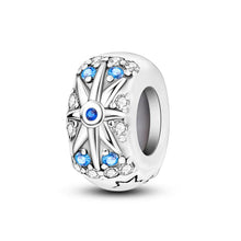 Load image into Gallery viewer, 100% 925 Sterling Silver Rainbow Zircon Butterfly Dragon Silicone Stopper Charms - Colorful Beads for DIY Bracelets, Customizable Jewelry for All Occasions
