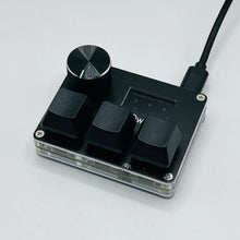 Load image into Gallery viewer, O3C SayoDevice OSU O3C Rapid Trigger Hall Switches Magnetic Pink Switches Keyboard With Knob Screen Copy Paste Shotcut
