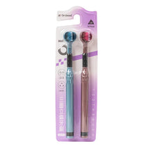Load image into Gallery viewer, 3-Sided Toothbrush for Adults - Soft Bristles, Tongue Cleaner, 2-Pack
