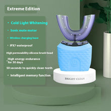 Load image into Gallery viewer, Electric U-Shaped Toothbrush for Adults - Soft-Bristles Teeth Whitening Kit, Oral Care with Auto-Timing &amp; 360° Gum Protection
