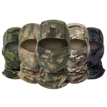 Load image into Gallery viewer, Camouflage Balaclava Hat Full Face Ski Mask
