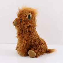 Load image into Gallery viewer, Highland Cow Plush Toy - Adorable Realistic Stuffed Animal with Long Fluffy Hair, Soft Cuddly Gift for Kids, Children &amp; Collecto
