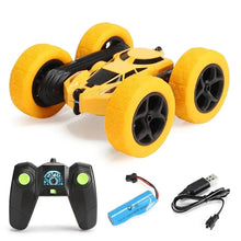 Load image into Gallery viewer, Rc Stunt Car Kids Double Sided Flip Remote Control Cars 2.4G High Speed 360° Rotation Drift Auto Toys Gifts for Boy &amp; Girls
