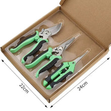 Load image into Gallery viewer, 190mm Straight Head Pruning Shears Non-slip HandleStainless Steel Outils Manuels Household Bonsai Garden Scissors Pruing Shear
