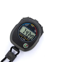 Load image into Gallery viewer, Waterproof Digital Stopwatch Chronograph With Wristband Alarm AM PM 24H Clock Handheld LCD Sports Stopwatch Timer For Running
