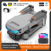 Load image into Gallery viewer, XT9 RC Helicopter Follow Me Obstacle Avoidance Mini VR Drone 4k HD Folding Quadcopter With Electrical Control Camera Free Return
