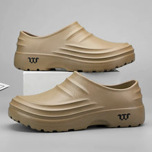 Load image into Gallery viewer, Summer Chef Shoes Anti Slip and Oil Proof Work Shoes Lazy Slippers Casual Trendy Slipper One Step Fashion Garden Shoes For Beach
