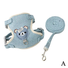 Load image into Gallery viewer, Undershirt Style Pet Leash Adjustable Cat Dog Harness Breathable Leash  Convenient Pet Vest For Small Dog Cat Supplies
