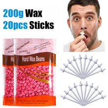 Load image into Gallery viewer, Portable Nose Waxing Kit for Men &amp; Women - 50g-500g Hair Removal Nail Wax Cleaning Kit with Nose Clipper for Beauty Care
