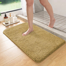 Load image into Gallery viewer, Long Hair Absorbent Bathroom Mat – Furry Non-Slip Shower &amp; Entrance Rug
