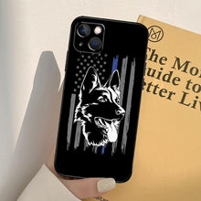 Load image into Gallery viewer, Cartoon German Shepherd Phone Case MAsk  Dog Case For iPhone 13 12 Mini 11 14 Pro Max 6S 8 7 Plus SE 2022 2020 X XS Max XR Back Cover Poodle Dog Phone Case Compatible with iphone
