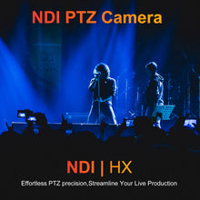 Load image into Gallery viewer, Runpu 4K30fps 20X Optical Zoom AI-Tracking Ptz NDI Camera HDMI LAN POE Live Streaming Broadcast Video Conference System Camera
