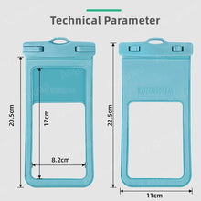 Load image into Gallery viewer, Waterproof Phone Case Pouch Protector For iPhone Cell Phone Cover Underwater Case Universal Water Proof Bag Waterproof Case Cellphone Pouch for iPhone 13 Pro Max Case &amp; Strap
