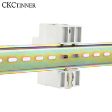 Load image into Gallery viewer, Din Rail Adjustable Over Voltage Current and Under Voltage Protector 40A 63A 220V 230V Surge Protector Relay Current Protection
