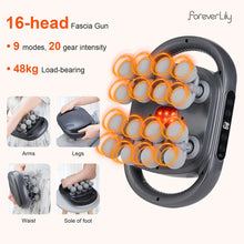 Load image into Gallery viewer, 16-Head Fascia Gun High-Frequency Vibration Body Massage Gun Waist and Back  Massager Neck Shoulder Massager Muscle masajeador
