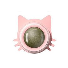 Load image into Gallery viewer, Ball Cat Toy Pasted Lollipop Gatos Mint On The Wall Pet  Ball Snack Good Cat Accessories Cat Toy with Light and Self-Rotating Ball Kitten Gift Edible Cat Lick Toy Cat Chew Toy Teeth Cleaning Cat Bite Toy Rotating Cat Toy

