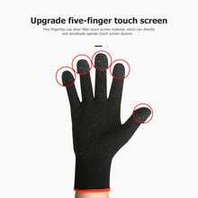 Load image into Gallery viewer, 2PCS Sweat Proof Anti-slip Sensitive Touch Screen Gaming Finger Thumb Sleeve Fingertip Gloves for Biking PUBG Game Accessories
