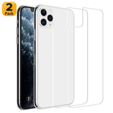 Load image into Gallery viewer, Back Tempered Glass For iPhone 14 12 13 pro max SE 20 Protective Glass case on iPhone 14 Plus 14Pro Rear Screen Protector Glass Transparent Scratch Resistant Bubble Free Back Screen Guard For iPhone
