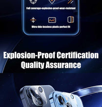 Load image into Gallery viewer, Full Cover Camera Lens Protector for IPhone 12 13 Pro Max Mini Screen Protectors for IPhone 11 14 Pro Xs Max X XR Tempered Glass Camera Lens Screen Protector
