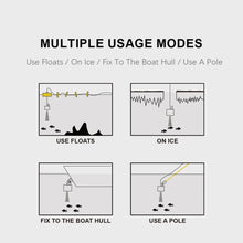 Load image into Gallery viewer, FFC1108-1 Alarm 100M Portable Sonar Fish Finders 45 degrees Sonar Coverage Echo Sounder Alarm Transducer Lake Sea Fishing
